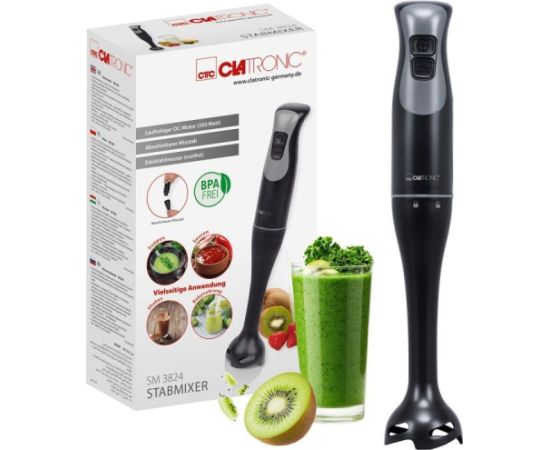 Clatronic SM 3824 Immersion blender 350 W Black Крупная бытовая техника