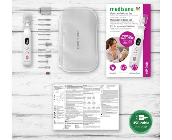 Manicure/pedicure device Medisana MP 940 Jaunumi - Skaistums