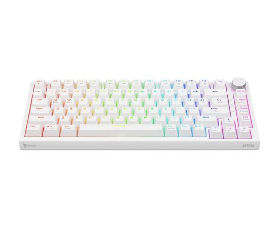 Savio ASTRAL WHITE JADE keyboard Gaming USB QWERTY US International Клавиатуры
