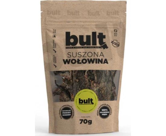 BULT Eko Dried beef - Dog treat - 70g Suņu barība