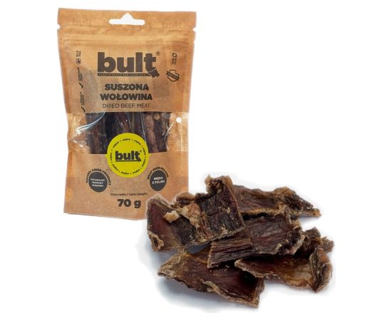 BULT Eko Dried beef - Dog treat - 70g Suņu barība