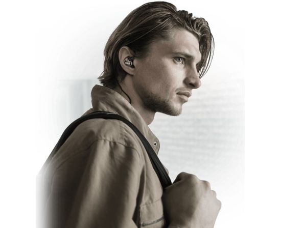 Shure AONIC 215 - in-ear headphones with single transducer and 3.5mm cable (transparent) Jaunumi - Audio-Video