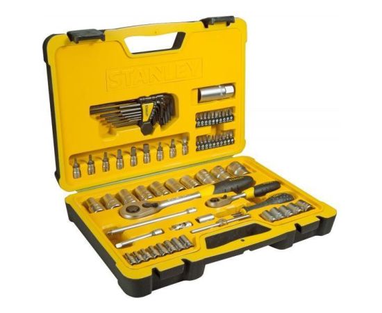 Piederumu komplekts ar 75 vienībām Stanley STHT0-73927 Аксессуары для дрелей