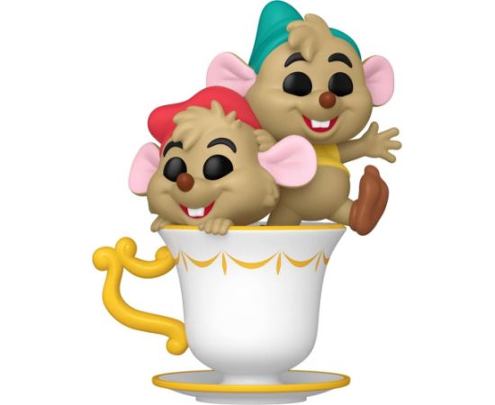 Funko Pop! Disney: Cinderella's 75th - Jaq & Gus Gus (in Cup) #1544 Vinyl Figure Figūriņas un varoņi