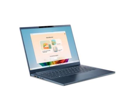 Notebook ACER Aspire Aspire 14 A A14-11M-X7K2 CPU  Qualcomm Snapdragon X X1-26-100 3000 MHz 14" 1920x1200 RAM 16GB LPDDR5x SSD 512GB Qualcomm Adreno GPU Integrated ENG Card Reader microSD Windows 11 Home Blue 1.4 kg NX.JP3EL.001 Portatīvie datori