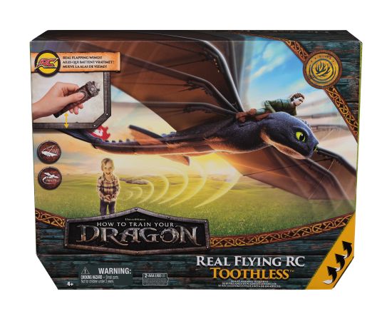 DRAGONS Interaktīvā figūra lidojošs Toothless Figūriņas un varoņi
