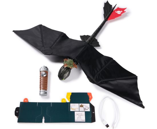 DRAGONS Interaktīvā figūra lidojošs Toothless Figūriņas un varoņi