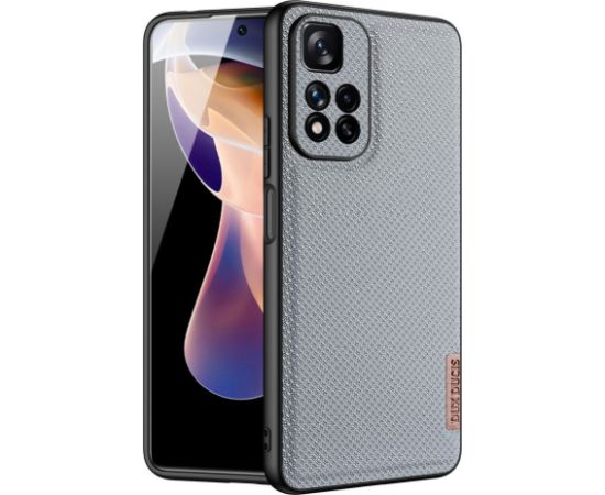 Dux Ducis   Dux Ducis Fino case nylon covered cover Xiaomi Redmi Note 11 Pro+ 5G (China) / 11 Pro 5G (China) / Mi11i HyperCharge / Poco X4 NFC 5G blue Neoriģinālie Maciņi