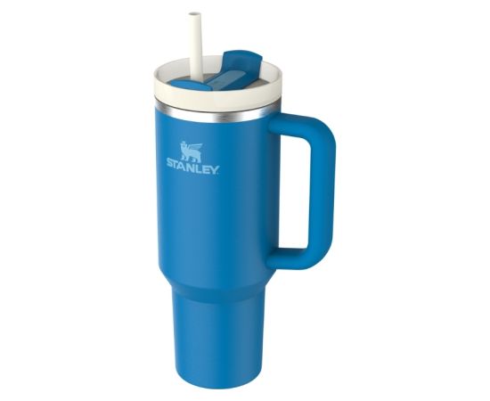 Stanley Termokrūze ar salmiņu The Quencher H2.O FlowState Tumbler 1.18L zila Termosi un Termokrūzes