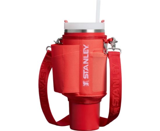 Stanley Pārnēsāšanas somiņa termokrūzei ar salmiņu The All-Day Quencher Carry-All 1,18L koraļu sarkanoranža Termosi un Termokrūzes