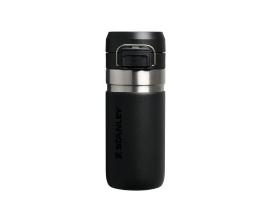Stanley Termopudele The Quick-Flip Water Bottle Go 0,47L melna 2.0 Termosi un Termokrūzes