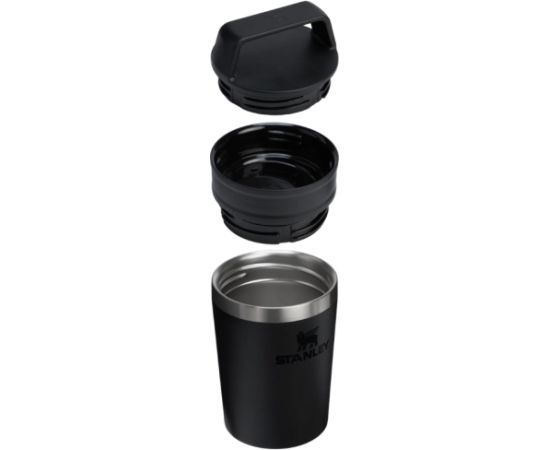 Stanley Termokrūze The Café-To-Go Travel Mug 0,23L melna Galda piederumi