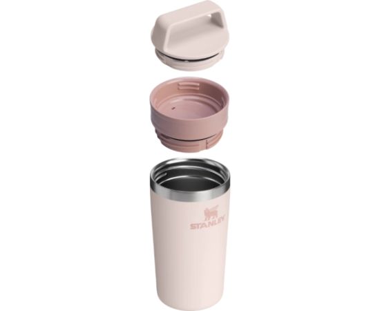 Stanley Termokrūze The Café-To-Go Travel Mug 0,35L gaiši rozā Galda piederumi