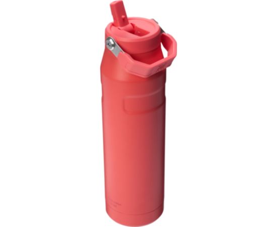 Stanley Termopudele ar salmiņu The IceFlow Bottle Flip Straw 2.0 1,06L koraļu sarkanoranža Termosi un Termokrūzes