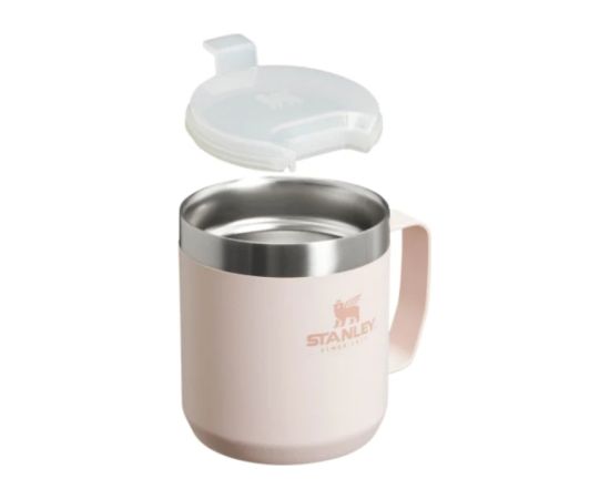 Stanley Krūze The Everyday Camp Mug 0,35L gaiši rozā Galda piederumi
