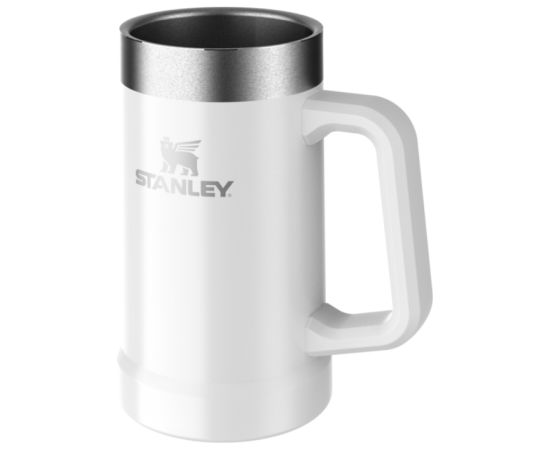 Stanley Alus kauss The Big Grip Beer Stein 0,7L glancēts balts Termosi un Termokrūzes