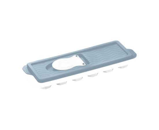 Keeeper Ledus trauks ar vāku Ivo 9,5x26,5x3,7cm balts/zils Citi trauki