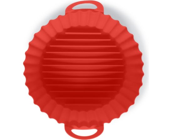 Guardini Cepšanas forma apaļa ar rokturiem silikona Air Fryer Ø22x5,8cm Konditorejas piederumi