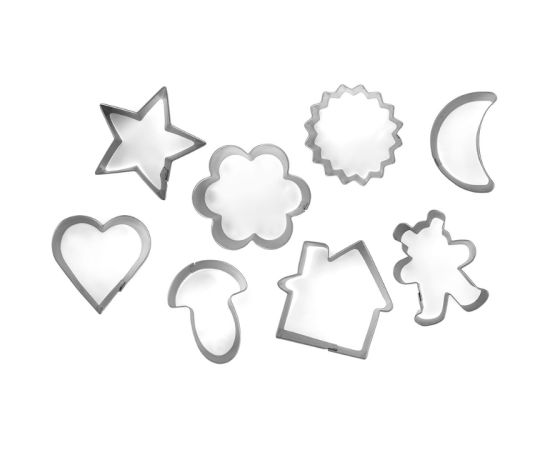 Guardini Набор формочек для пряников 8 шт. ассорти Кондитерская принадлежность