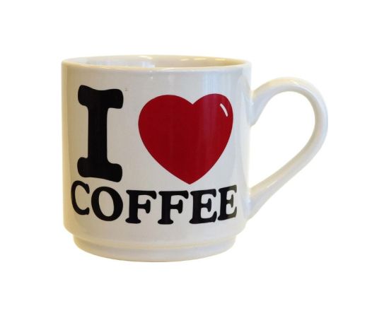 Asi Collection Кружка "Я люблю кофе" 400 мл Столовые приборы