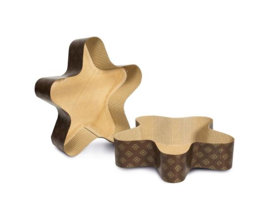 Guardini Набор бумажных форм для выпечки «Звезда» 3 шт. Легкая выпечка 25х21см Кондитерская принадлежность