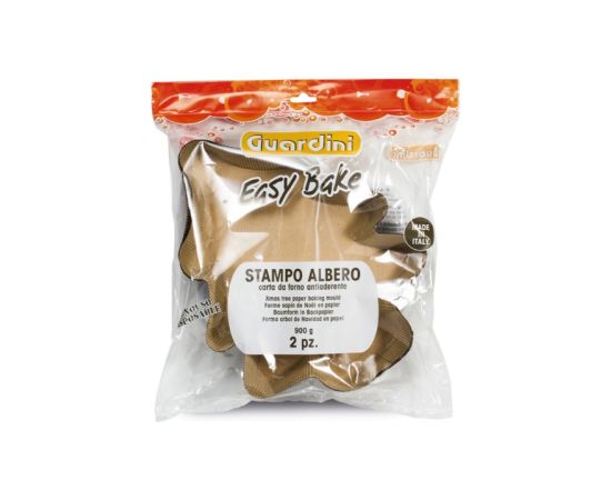 Guardini Papīra cepšanas veidņu Ziemassvētku eglīte komplekts 2 gab. Easy Bake 25x32cm Konditorejas piederumi