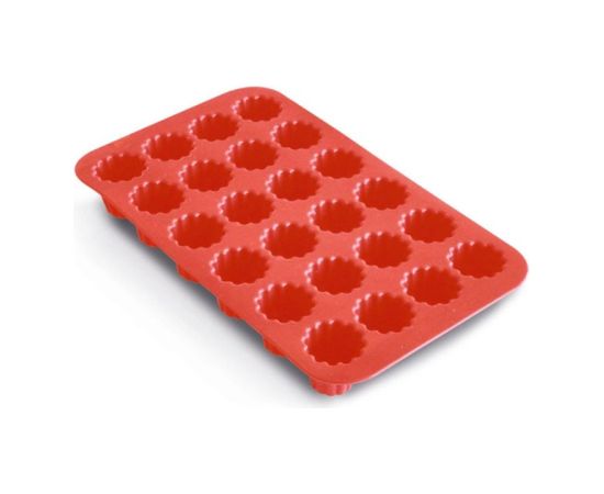 Guardini Мини-баночка для кексов 24 шт. силиконовая Juliette 17 x 28,5 x 3,5 см Кондитерская принадлежность