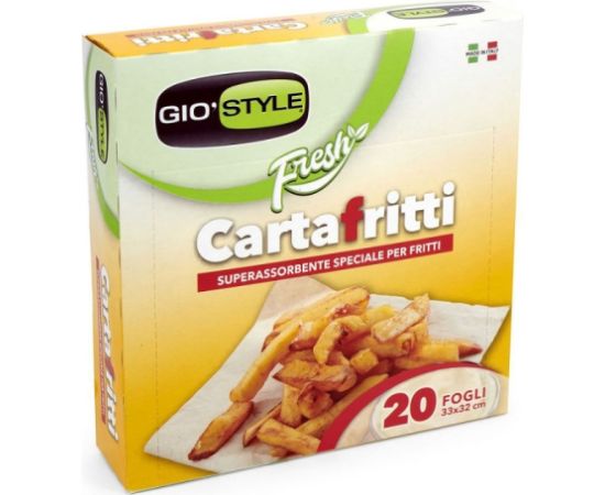 Gio`style Papīra loksnes 20 gab. ceptiem ēdieniem / 17,2x18cm Konditorejas piederumi