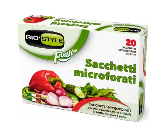 Gio`style Mikroperforēti maisiņi dārzeņiem 20 gab. 29x42cm Citi trauki