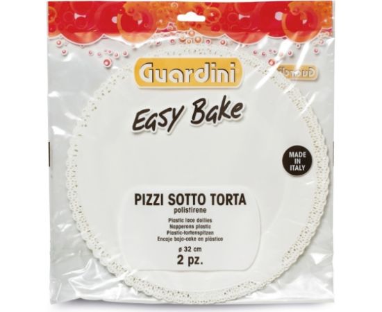 Guardini Plastmasas dekoratīvie paliktņi 2 gab. Easy Bake Ø32cm Konditorejas piederumi