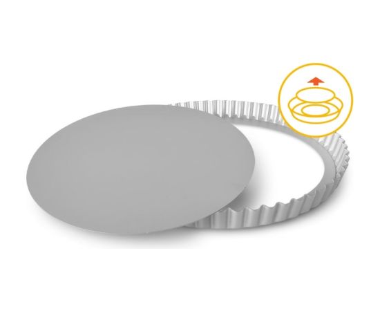 Guardini Tartes forma ar noņemamu apakšu Professional Ø25x2,5cm Konditorejas piederumi