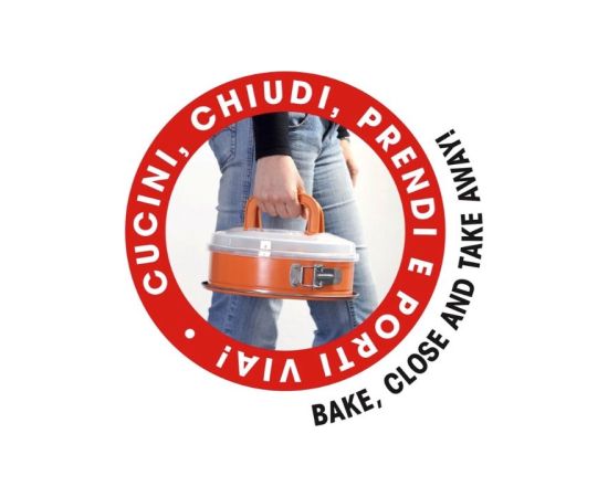 Guardini Форма для тарталеток с крышкой для переноски Bake Away Ø 28 x 4 см Кондитерская принадлежность