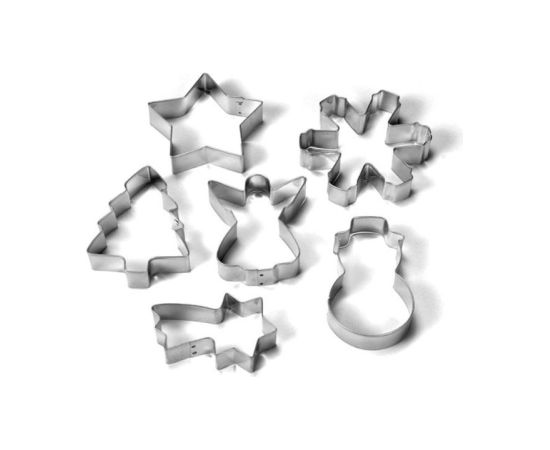 Guardini Piparkūku formiņu komplekts 6 gab. blisterī 28 x 19 x 2 cm Konditorejas piederumi