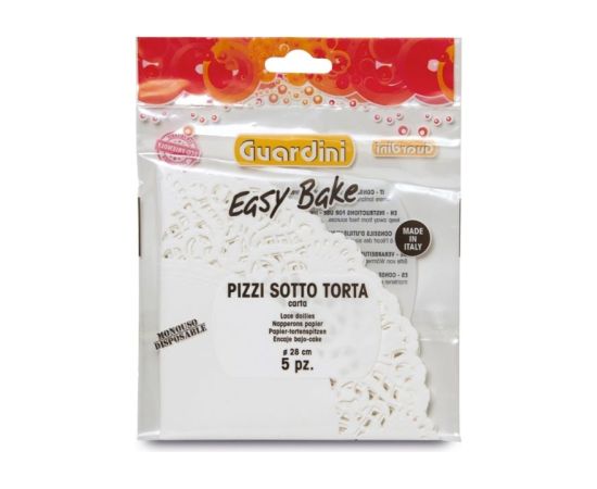 Guardini Papīra dekoratīvie paliktņi 5 gab. Easy Bake Ø28 cm Konditorejas piederumi