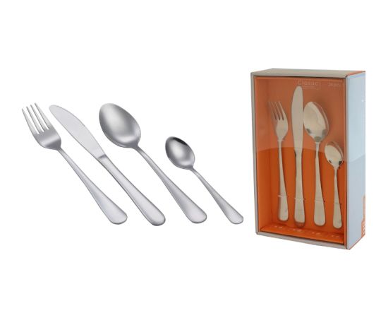 Asi Collection Galda piederumu komplekts 24gab. Classic 4,0/1,7/1,7/1,5mm Citi trauki