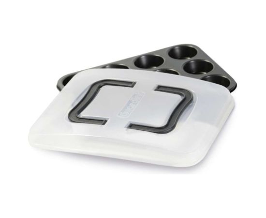 Guardini Форма для торта 12 шт. с крышкой для переноски Bake Away 27 x 35 x 3 см Кондитерская принадлежность