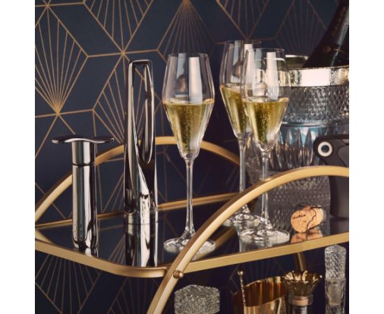 Le Creuset Sparkling Wine Cork Catcher SW-105 Champagne Cork Catcher 23x5cm черный никель Citi trauki