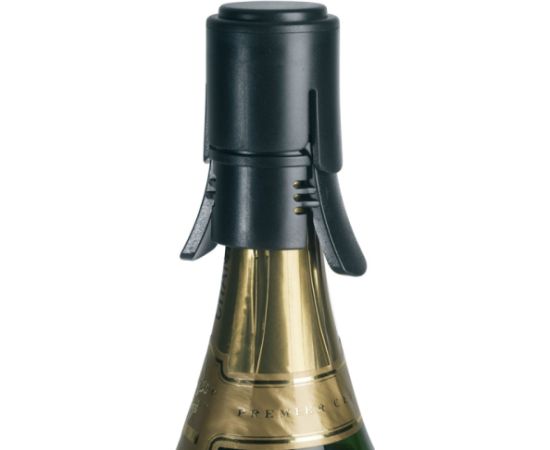 Le Creuset Dzirkstošā vīna aizbāznis SW-106 Champagne Stopper 9cm matēts melns Citi trauki