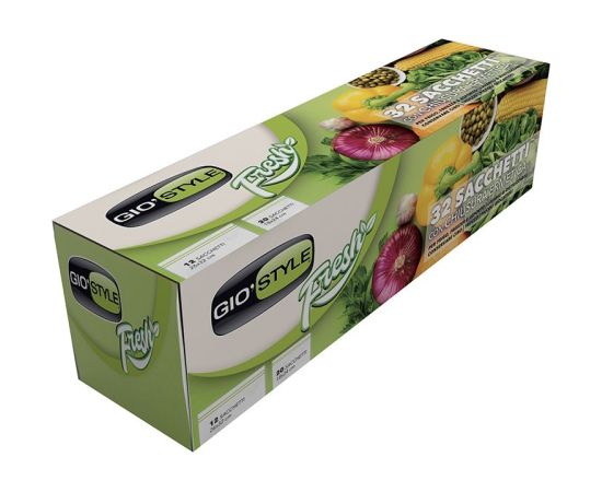 Gio`style Hermētiski pārtikas maisiņi 32 gab. (12 gab. 26x32cm + 20 gab.18x24cm) Citi trauki