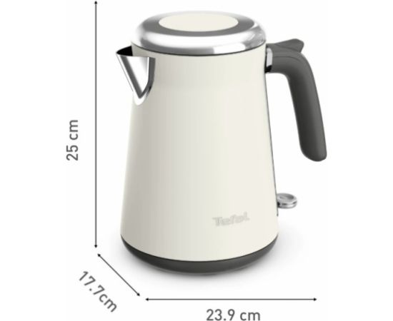 Tefal Collection KI666AE0 electric kettle 1.7 L 2400 W Ivory Чайники (электрические)