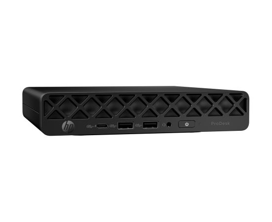 HP ProDesk 4 G1i AI PC Intel Core Ultra 7 265T 16 GB DDR5-SDRAM 1 TB SSD Windows 11 Pro Mini PC Black Personālie datori