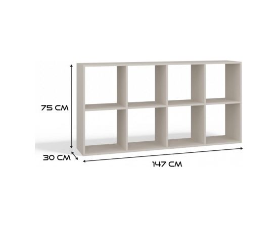 Top E Shop MALAX 2X4 CASHMERE SHELVING UNIT Jaunumi -Dārzam