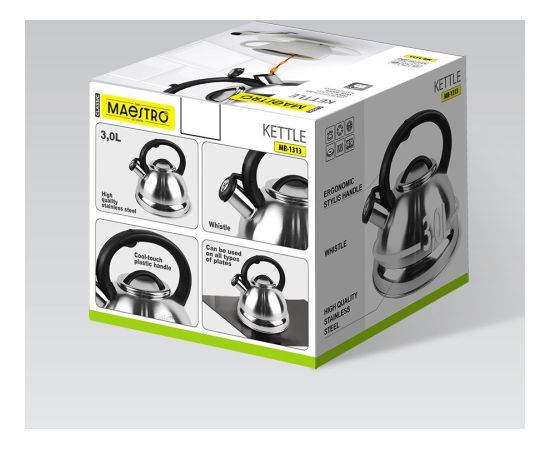Non-electric kettle MAESTRO MR-1313 Чайники (со свистком)