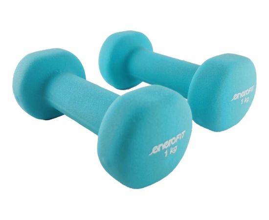 Hantle neoprenowe Enero Fit 2x1 kg turkusowe 1029238 Jaunumi - Sports