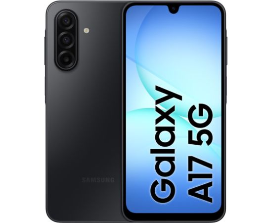 Samsung Galaxy A17 5G 17 cm (6.7") Hybrid Dual SIM USB Type-C 8 GB 256 GB 5000 mAh Black Мобильные телефоны