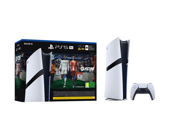 Sony PlayStation 5 Pro + EA Sports FC 26 Bundle 2 TB Wi-Fi Black, White Игровые приставки