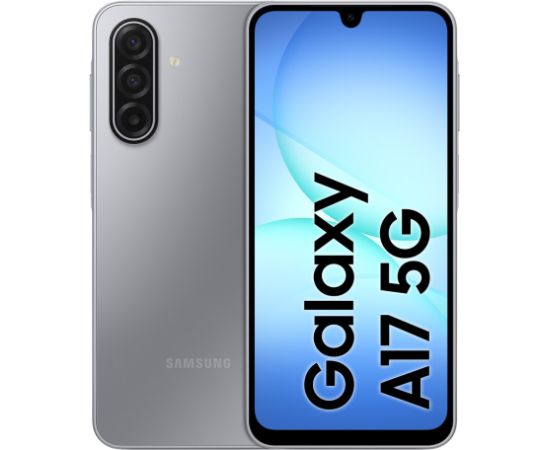 Samsung Galaxy A17 5G 17 cm (6.7") Hybrid Dual SIM USB Type-C 8 GB 256 GB 5000 mAh Grey Мобильные телефоны