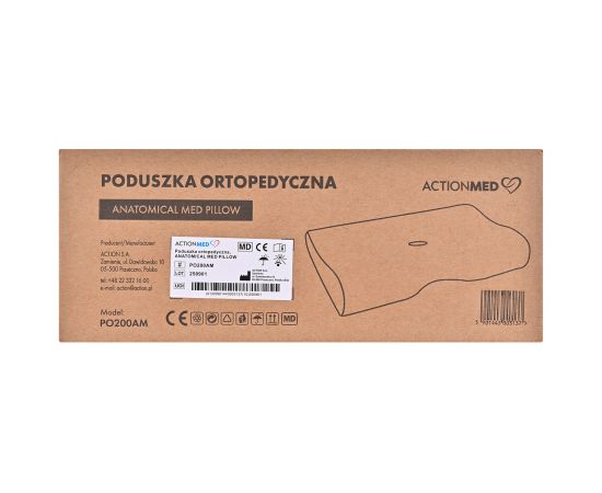 Actionmed Poduszka ortopedyczna, ANATOMICAL MED PILLOW Jaunumi - Sports