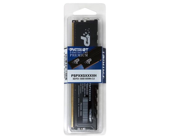 Patriot Premium Black DDR4 16GB 3200MHz CL22 Radiator Оперативная память (RAM)