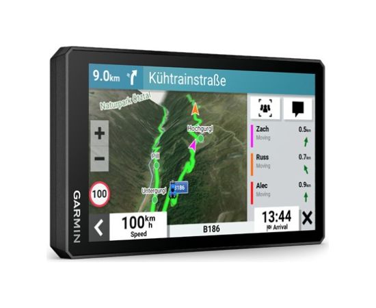 Garmin ZUMO XT2 MT-S navigator Handheld/Fixed 15.2 cm (6") Touchscreen 340 g Black GPS Navigācijas sistēmas